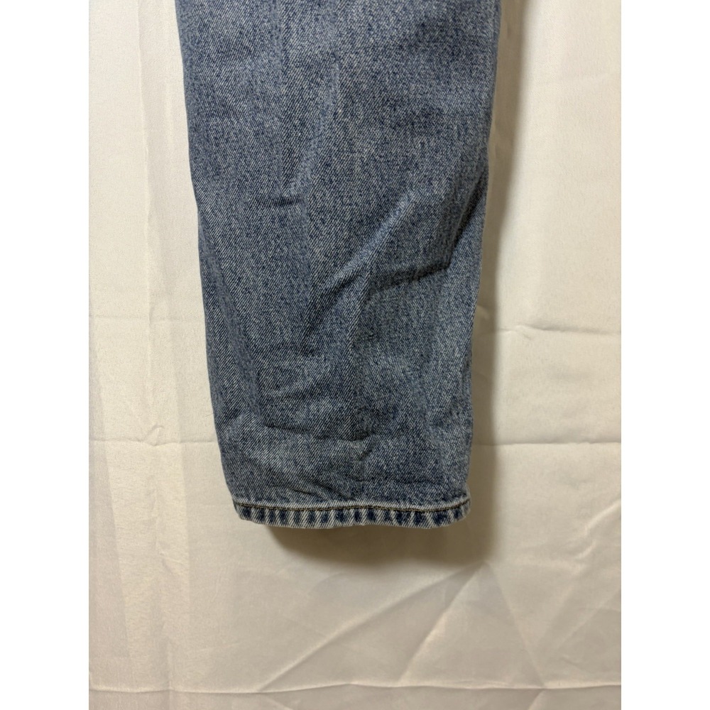 Vintage 90s Calvin Klein 15/16 Easy Fit 5 Pocket Girl Jean Double Stone Wash USA - Picture 8 of 16